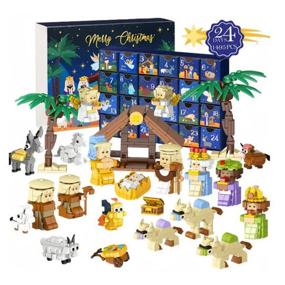 Adviento - Construcción de bloques navideños